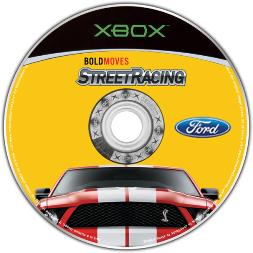 Ford Bold Moves Street Racing (USA) Game Disc